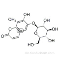 2H-1-Benzopyran-2-on, 6- (bD-glucopyranosyloxy) -7-hydroxyhydrat (2: 3) CAS 66778-17-4